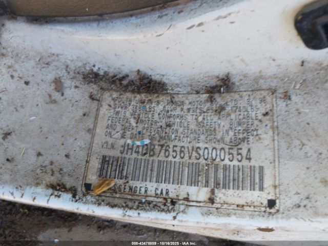 1997 ACURA INTEGRA JH4DB7656VS000554 Photo 8