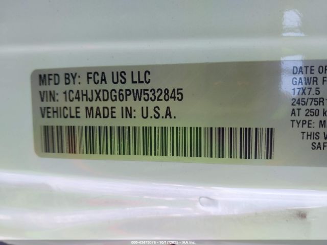 2023 JEEP WRANGLER 1C4HJXDG6PW532845 Photo 8