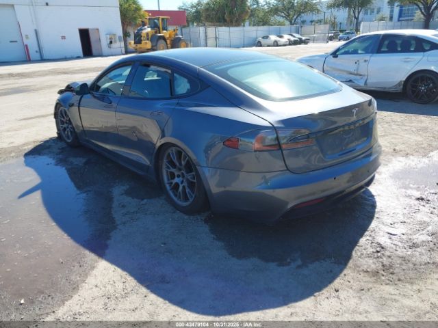 2021 TESLA MODEL S 5YJSA1E50MF428240 Photo 2