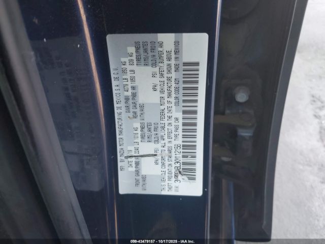 2019 MAZDA MAZDA3 3MZBPABL3KM112158 Photo 8