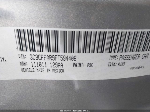 2015 FIAT 500 3C3CFFAR9FT594406 Photo 8