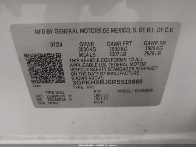 2024 HONDA PROLOGUE 3GPKHXRJ6RS519869 Photo 8