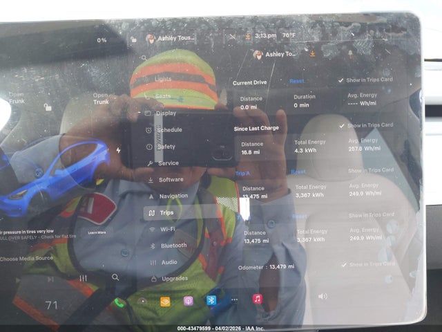 2025 TESLA MODEL Y 7SAYGDED4SF256344 Photo 6