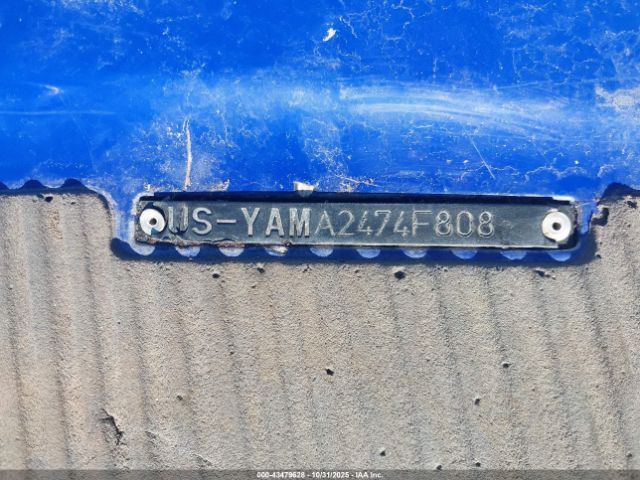 2008 YAMAHA VX YAMA2474F808 Photo 8