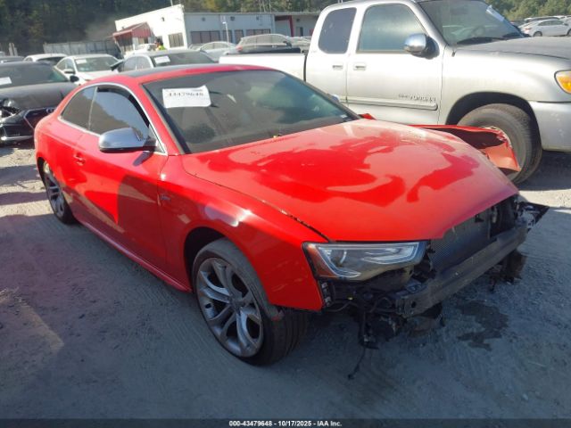 2013 AUDI S5 WAUCGAFR1DA010554