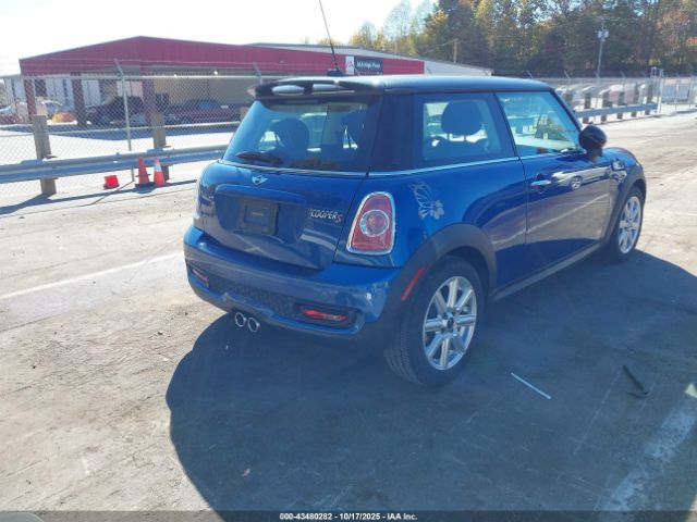 2012 MINI COOPER S WMWSV3C54CTY28524 Photo 3