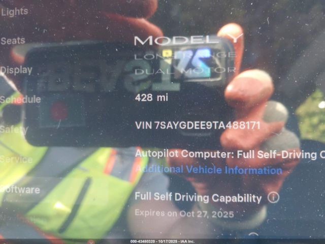 2026 TESLA MODEL Y 7SAYGDEE9TA488171 Photo 6
