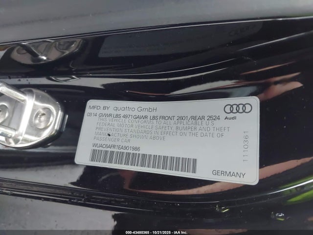 2014 AUDI RS 5 WUAC6AFR1EA901986 Photo 8