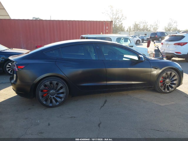 2021 Tesla Model 3 Performance Dual Motor All-wheel Drive მანქანა იყიდება აუქციონზე, vin: 5YJ3E1EC7MF856345, აუქციონის ნომერი: 43480445
