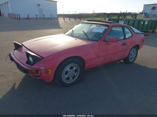 1987 PORSCHE 924 WP0AA092XHN453031 Photo 1