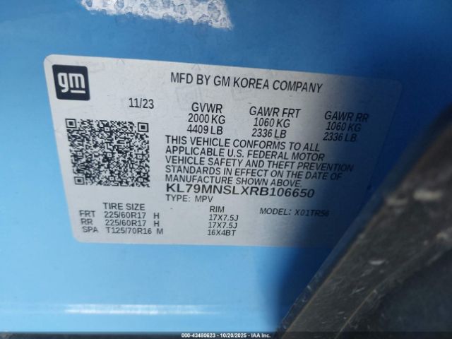 2024 CHEVROLET TRAILBLAZER KL79MNSLXRB106650 Photo 8