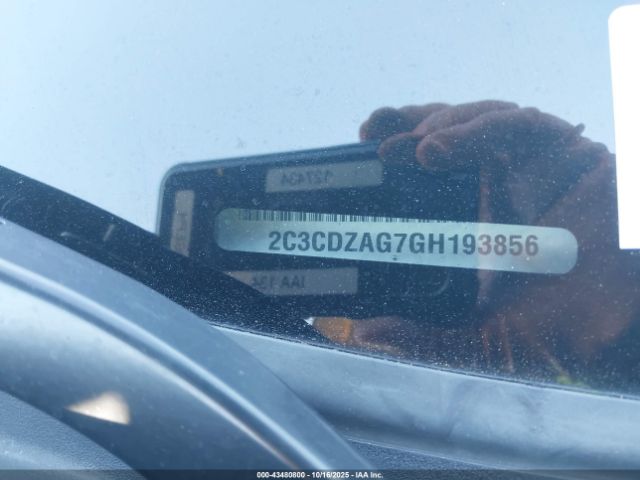 2016 DODGE CHALLENGER 2C3CDZAG7GH193856 Photo 8