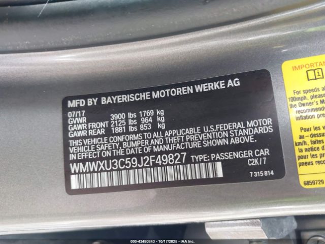 2018 MINI HARDTOP WMWXU3C59J2F49827 Photo 8