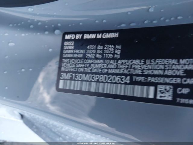 2023 BMW M2 3MF13DM03P8D20634 Photo 8