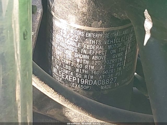 2024 KAWASAKI EX650 ML5EXEP19RDAC8827 Photo 9