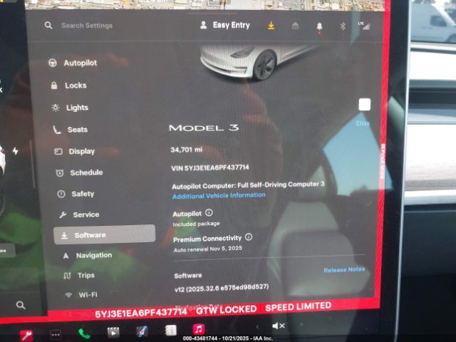 2023 TESLA MODEL 3 5YJ3E1EA6PF437714 Photo 6
