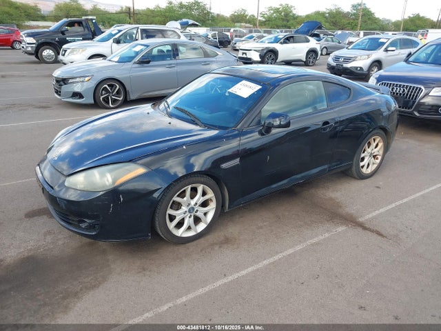 2008 Hyundai Tiburon Gt/gt Limited/se მანქანა იყიდება აუქციონზე, vin: KMHHN66F08U269974, აუქციონის ნომერი: 43481812