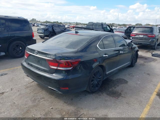 2014 LEXUS LS 460 JTHBL5EFXE5130905 Photo 3