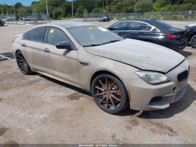 2014 BMW M6 GRAN COUPE WBS6C9C50EDV73695