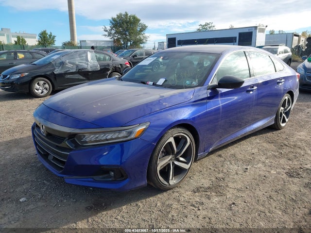 Продажа на аукционе авто 2021 Honda Accord Sport, vin: 1HGCV1F37MA008622, номер лота: 43483667