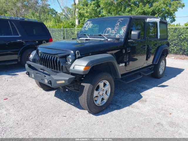 2018 JEEP WRANGLER UNLIMITED 1C4HJXDG5JW226243 Photo 1