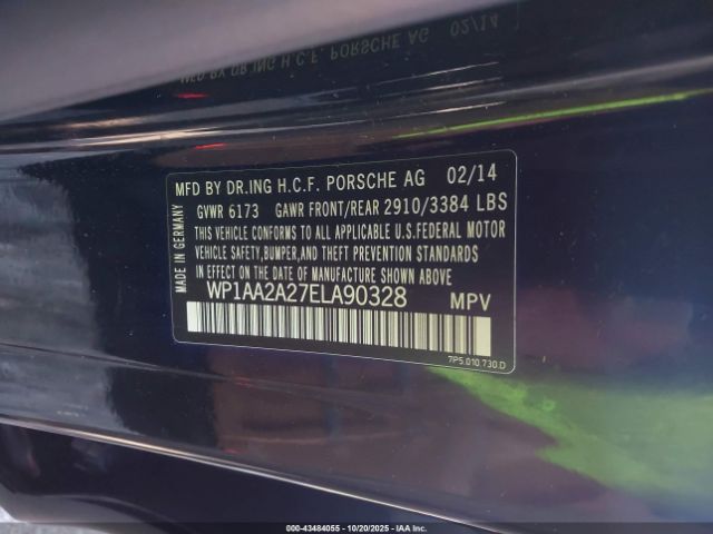 2014 PORSCHE CAYENNE WP1AA2A27ELA90328 Photo 8