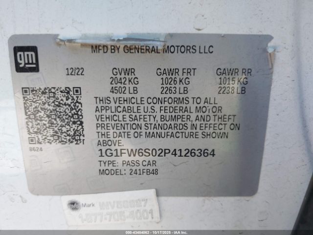 2023 CHEVROLET BOLT EV 1G1FW6S02P4126364 Photo 8