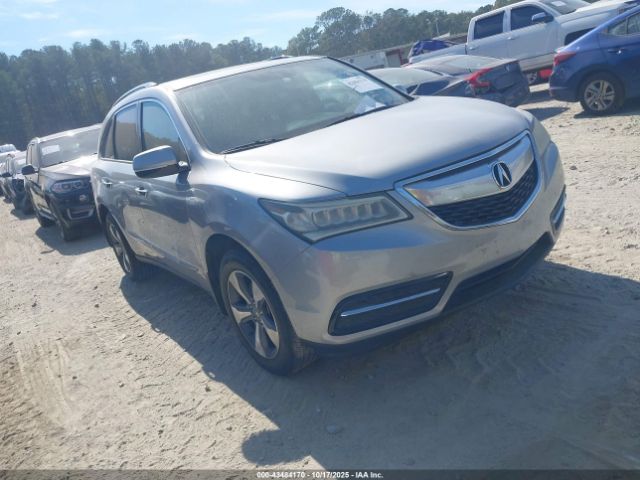 2016 ACURA MDX 5FRYD3H24GB016887 Photo 0