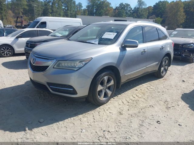 2016 ACURA MDX 5FRYD3H24GB016887 Photo 1