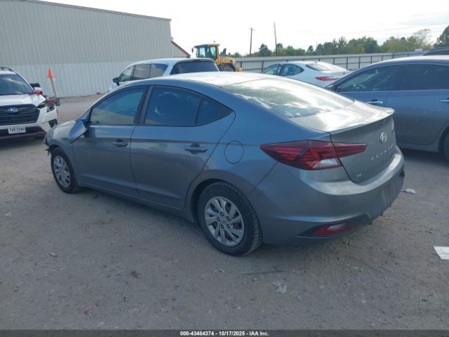 2019 HYUNDAI ELANTRA KMHD74LF4KU794528 Photo 2