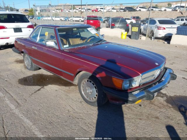 1986 MERCEDES-BENZ 560 WDBBA48D9GA036714