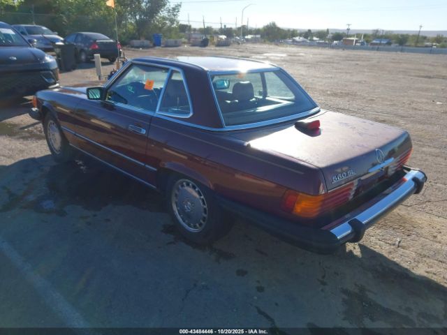 1986 MERCEDES-BENZ 560 WDBBA48D9GA036714 Photo 2
