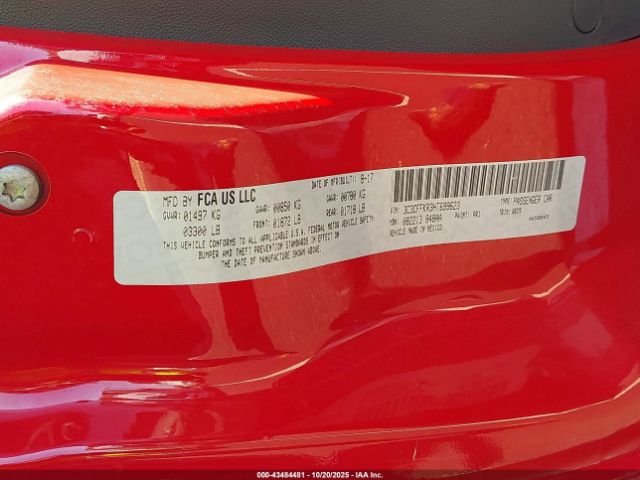 2017 FIAT 500 3C3CFFKR3HT699623 Photo 8