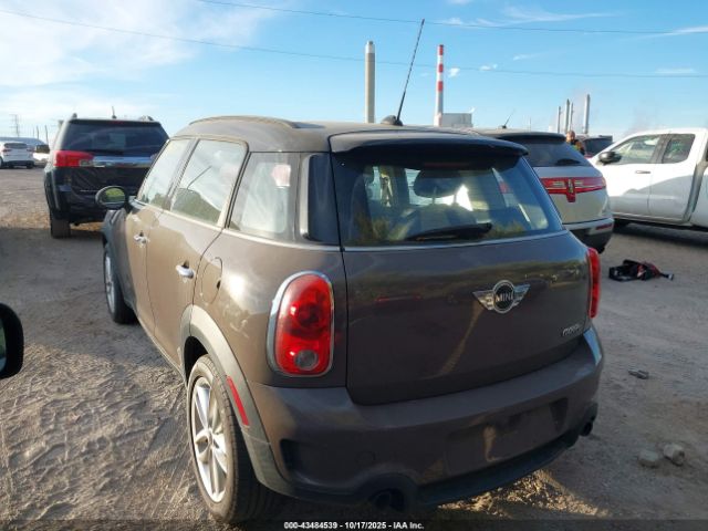 2012 MINI COOPER S COUNTRYMAN WMWZC5C58CWL56729 Photo 2