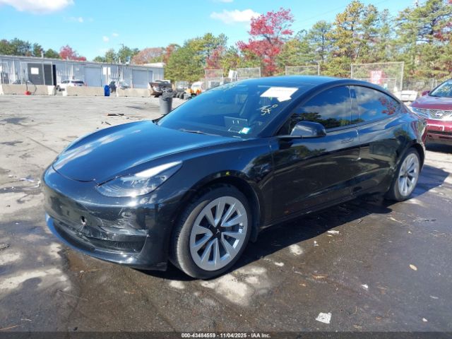 2022 TESLA MODEL 3 5YJ3E1EB8NF182120 Photo 1