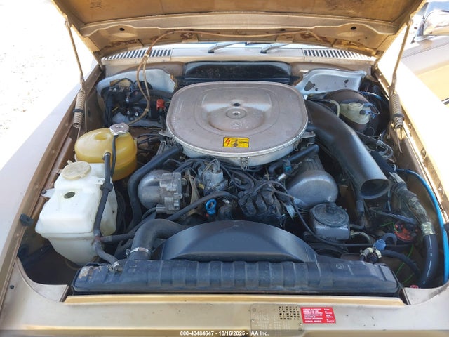 43484647 :رقم المزاد ، WDBBA45AXEA012235 vin ، 1984 Mercedes-benz 380 Sl مزاد بيع