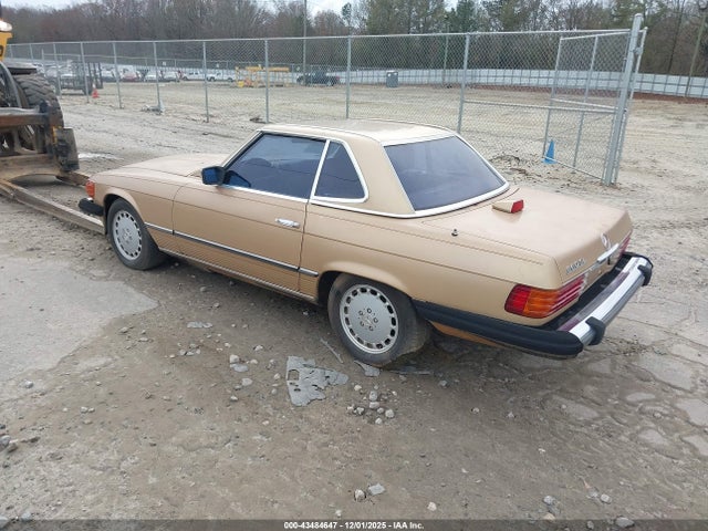 43484647 :رقم المزاد ، WDBBA45AXEA012235 vin ، 1984 Mercedes-benz 380 Sl مزاد بيع