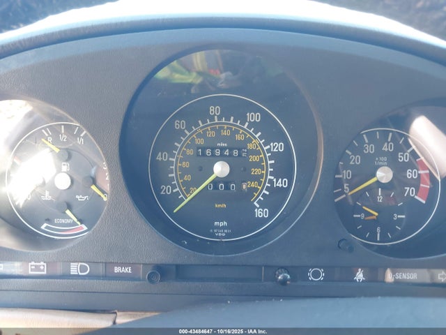 43484647 :رقم المزاد ، WDBBA45AXEA012235 vin ، 1984 Mercedes-benz 380 Sl مزاد بيع