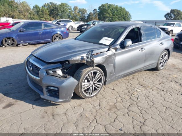 2014 INFINITI Q50 HYBRID JN1AV7AP0EM691415 Photo 1