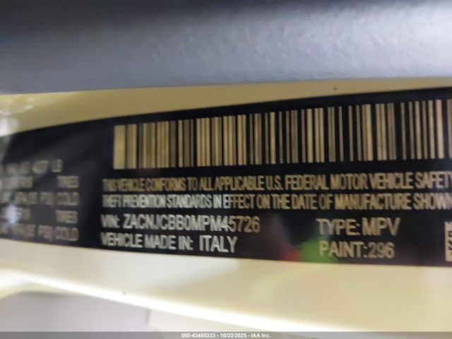 2021 JEEP RENEGADE ZACNJCBB0MPM45726 Photo 8