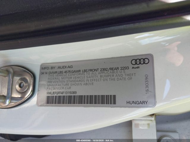 2015 AUDI A3 WAUEFGFF4F1015089 Photo 8