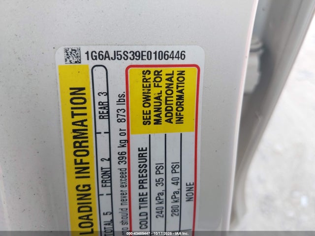 2014 CADILLAC ATS 1G6AJ5S39E0106446 Photo 8