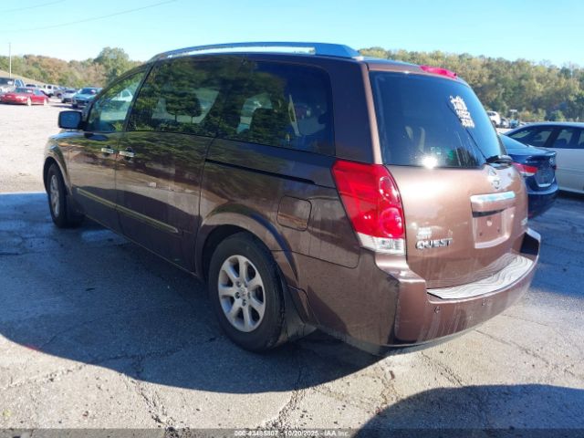 2007 NISSAN QUEST 5N1BV28U87N135085 Photo 2