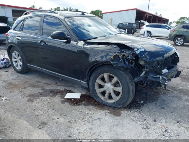 2005 INFINITI FX35 JNRAS08W45X214821