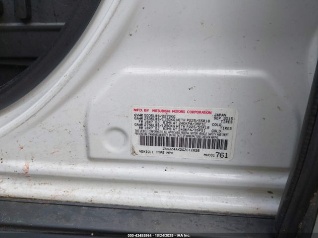 2016 MITSUBISHI OUTLANDER JA4JZ4AX2GZ012826 Photo 8