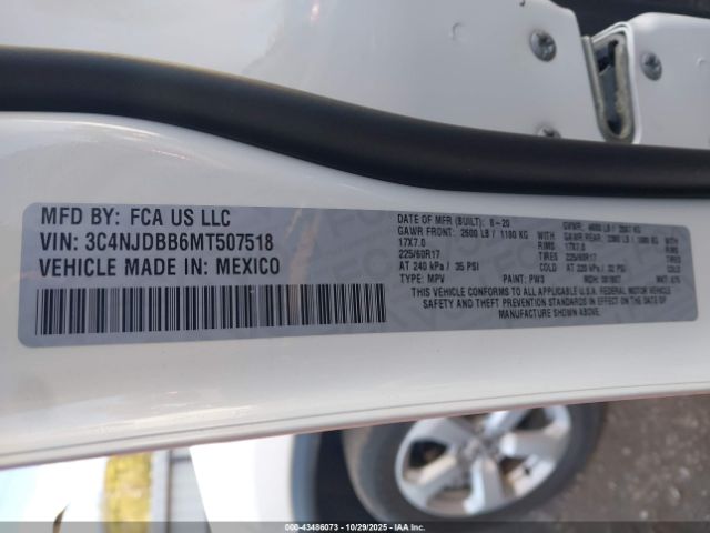 2021 JEEP COMPASS 3C4NJDBB6MT507518 Photo 8