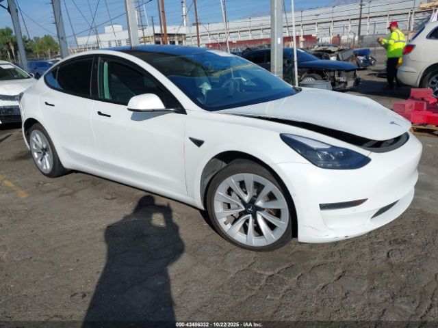 2022 TESLA MODEL 3 5YJ3E1EB9NF183244