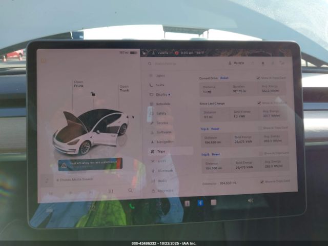 2022 TESLA MODEL 3 5YJ3E1EB9NF183244 Photo 6