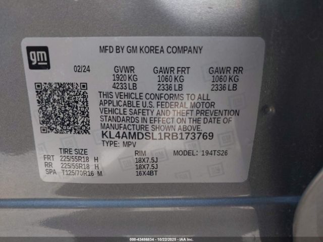 2024 BUICK ENCORE GX KL4AMDSL1RB173769 Photo 8