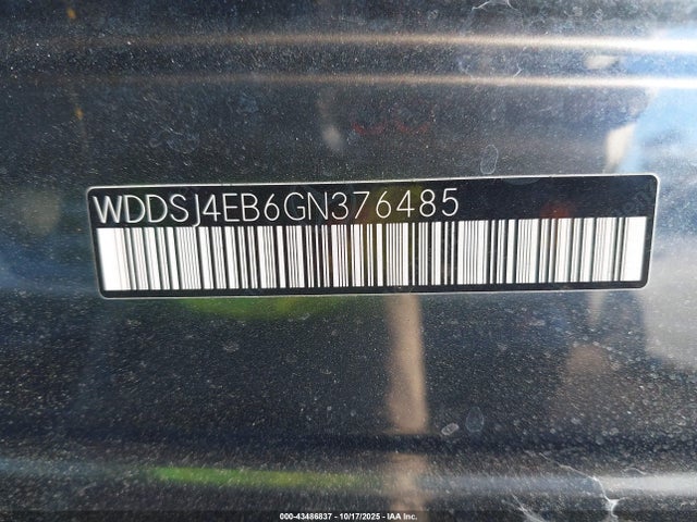 Продажа на аукционе авто 2016 Mercedes-benz Cla 250, vin: WDDSJ4EB6GN376485, номер лота: 43486837
